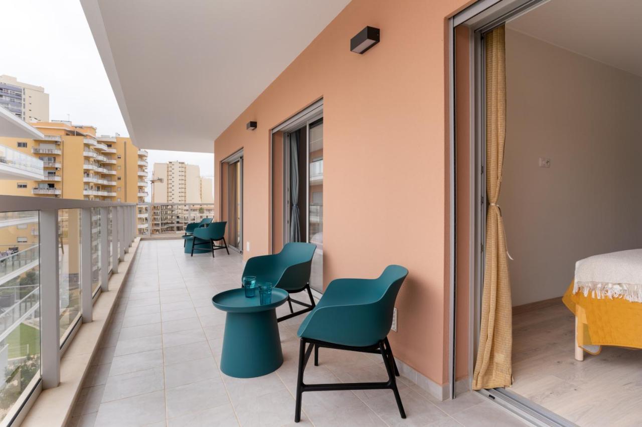 Sunny Brand New 2-Bedroom Apt - 500M From Praia Da Rocha With Ac And Pool! Портиман Экстерьер фото